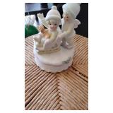 Music Box Winter Scene