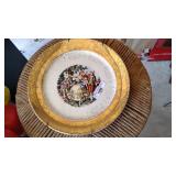 George & Martha Washington Plate