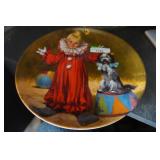 Tommy the Clown The Knowles Group Plate