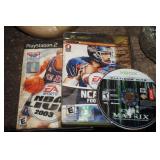 Three Video Games  2 XBox and 1 Playstattion