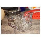 VTG Glass Creamer
