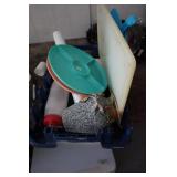 Box lot with Misc Household Items