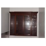 Large Hanging  Display Case with Glass Doors