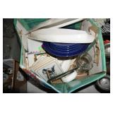 Box Lot of Misc Household Items