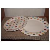 Pier 1 Confetti Dinner Plates