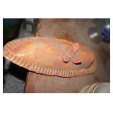 VTG Clay Wall Hanging or Wall Vase