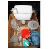 Box Lot of Misc. Household items