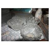 Three Class Candle Holders