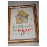 Home Is Where The Heart Is Sign