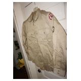 Vtg Army Services Forces L/S Shirt WWII
