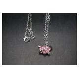 NIP Heart Shaped Pendant on a Chain