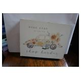 Wall Decor Work Hard So You Can Shop Harder