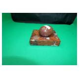 Decorative Red Jasper w/Base Holder