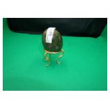 Decorative Stone Egg w/display stand