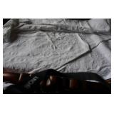 Chenille White Bedspread