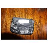 Black Leather Coin Purse/Key Holder