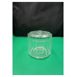 Vtg Faceted Trinket Dish or Jewelry Storage