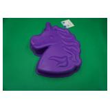 NWT Purple Silicone Unicorn Mold