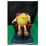 Yellow M&M Candy Dispenser