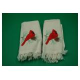 2 Cardinals Hand Towels Beige