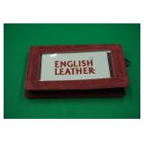 NWOT English Leather Card Carrier Red