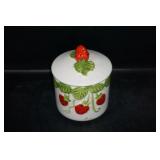 Strawberry Dish w/lid