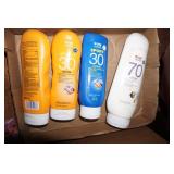 Collection of Sun Tan Lotion