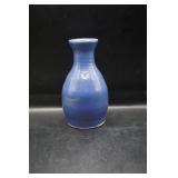 Pottery Vase Bluish Purple