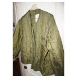Military Liner for a Coat