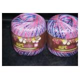Pair of NIP Artiste Crocheted Yarn