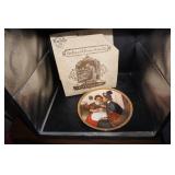 Bradford Exchange Plate Gossiping in the Alcove