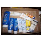 Collection Of Sun Tan Lotion
