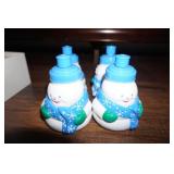 Collection of Snowmen Drink Cups