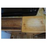 2 Wooden Cutting Boards