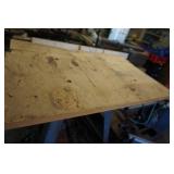 Big Metal Work Table w/wood top