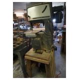 Sears Craftsman 12in Band Saw mounted on table