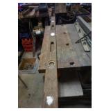 Very Large Antq Wooden Leveler