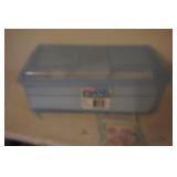 Lt Blue Sterilite Storage Container Flip Top