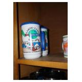 Collection of 2 Earth Day Plastic Mugs