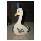 Wooden Duck/Goose Paper Towel Holder