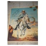 Lone Ranger Signed Picture