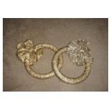 2 Christmas Wreaths