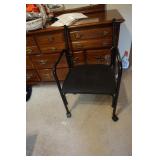 Black Rolling Chair(Back Missing)