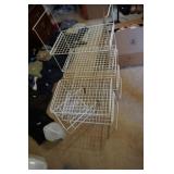 Collection of Metal Storage Racks