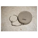 Vtg Cole Metal Key Holder