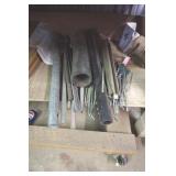 Collection of Metal & Plastic Poles