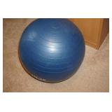 Blue Exercise Ball