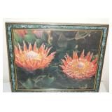 Framed Picture of Flowers