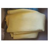 Yellow Full Sized Bed Spread