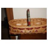 Basket w/watermelon theme